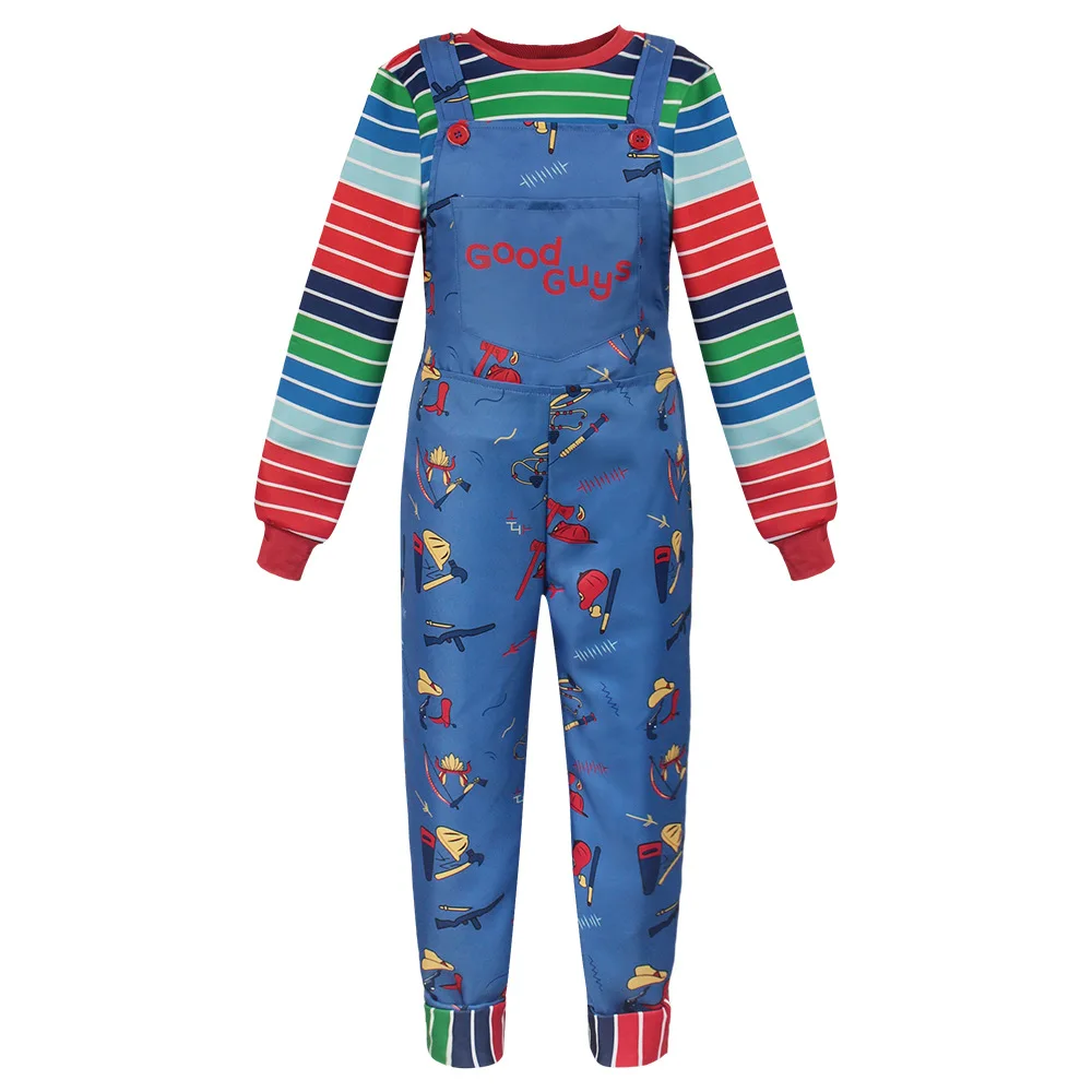 Party Games For Adults And Kids - 2025 chucky cosplay traje camisa calças