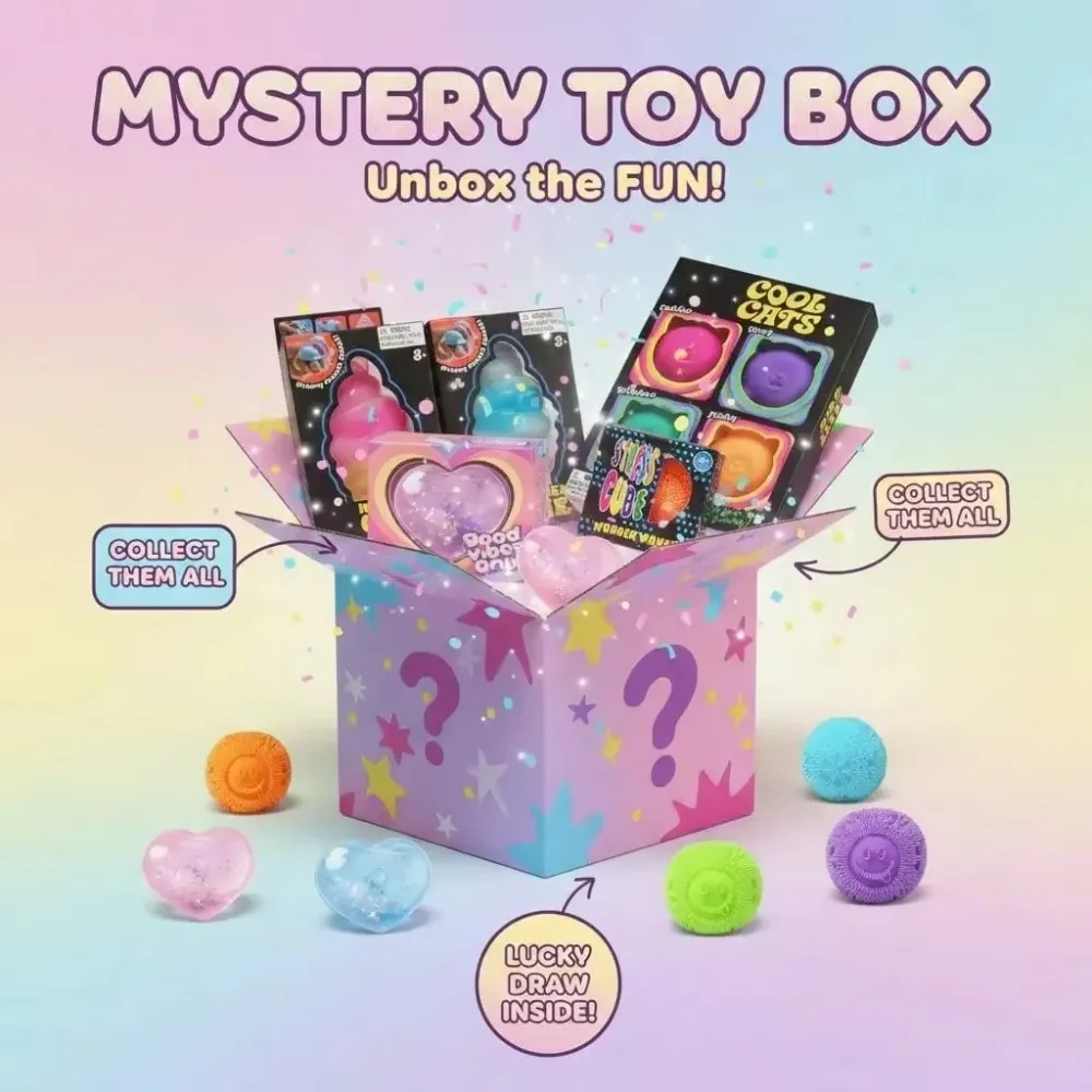 Caixa Misteriosa Squishy, Conj - Party Games For Adults And Kids avaliação e preço