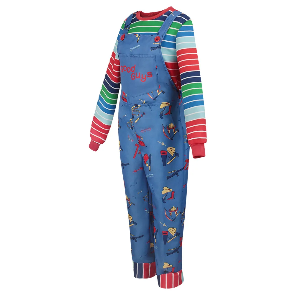 2025 chucky cosplay traje cami - Party Games For Adults And Kids avaliação e preço