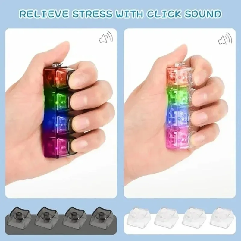 Teclado LED / Chaveiro Fidget  - Party Games For Adults And Kids avaliação e preço