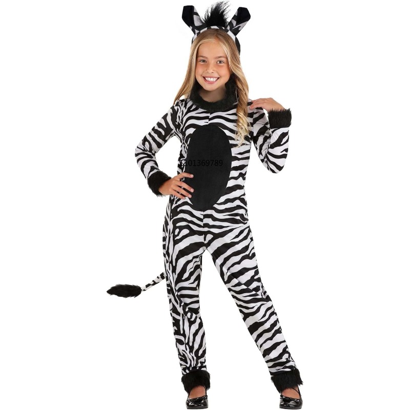 Fantasia de Zebra para Meninas - Zoo Party Games avaliação e preço